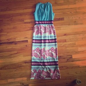 Authentic 70’s vintage maxi dress